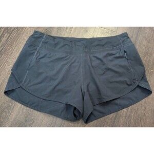 Athletic Womens Shorts Wicking Inner Panty Black Ventilated Large 34" (477)